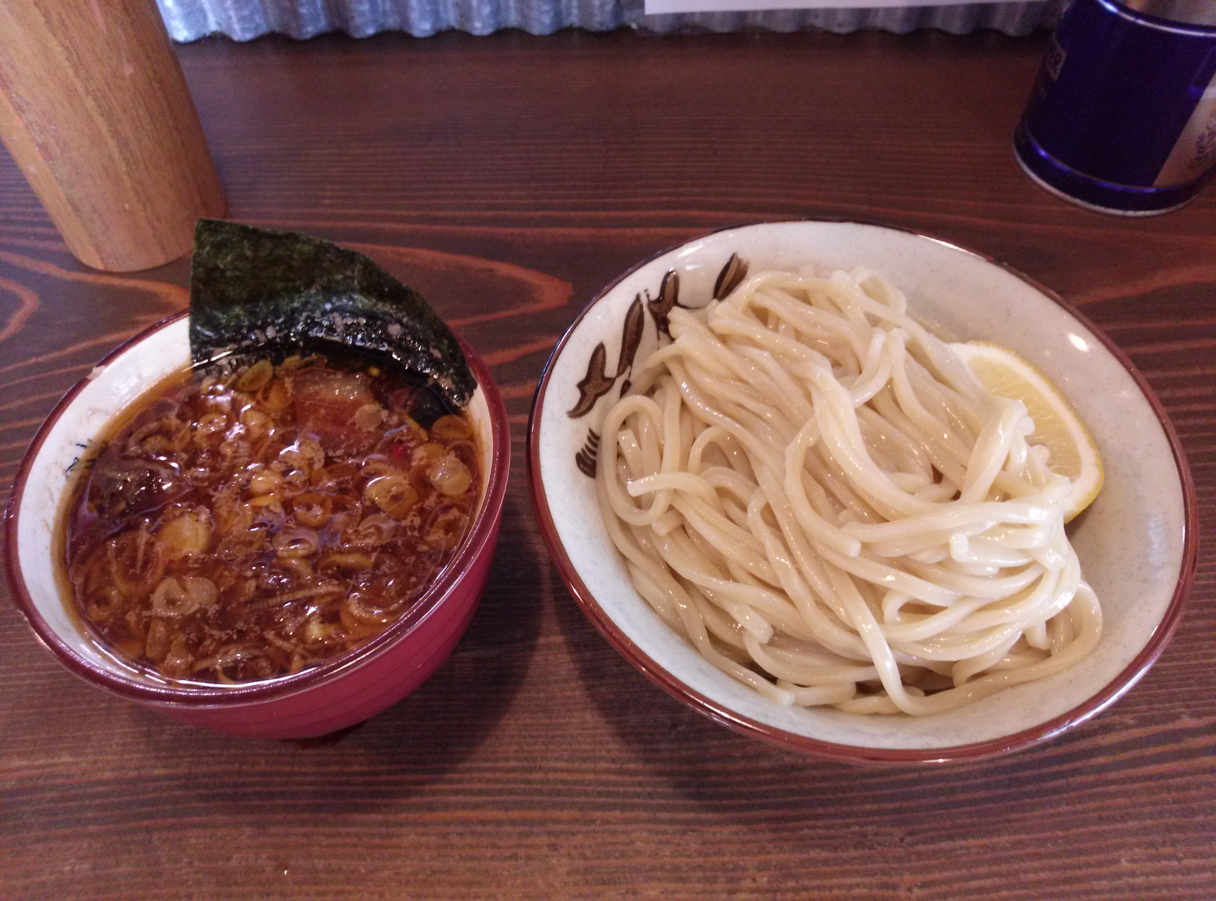 福島市 くをん つけ麺 飯喰らいの友